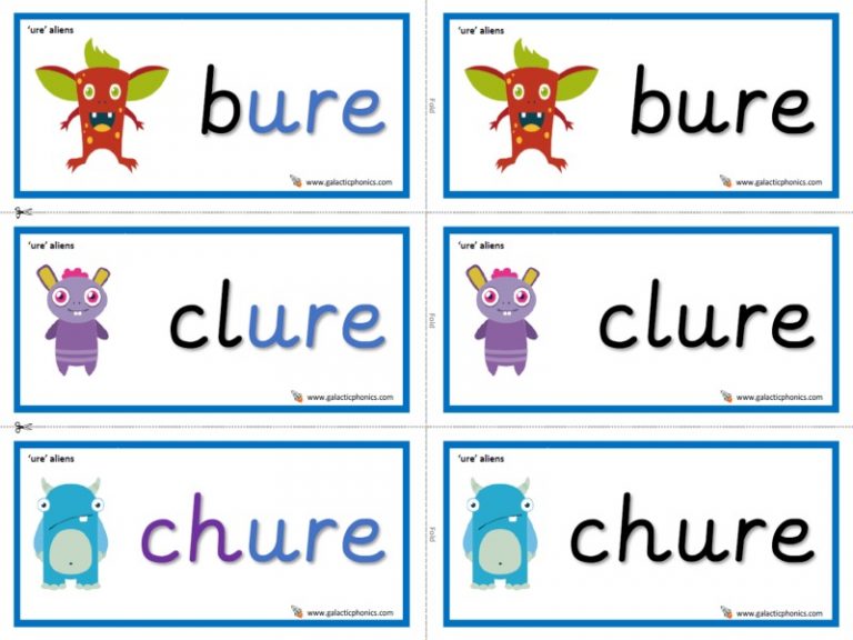 ure phonics worksheets and games Galactic Phonics