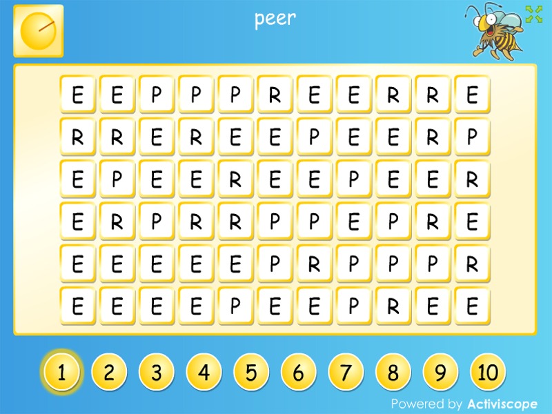 eer phonics worksheets and games - Galactic Phonics