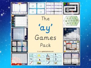 ay phonics games pack