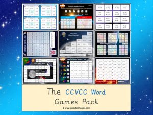 ccvcc phonics games pack