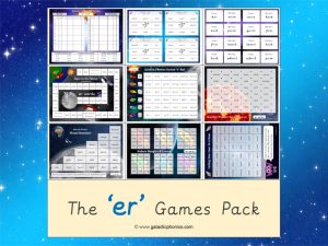 er (stretched) phonics games pack