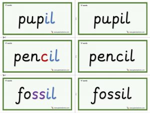 il word cards