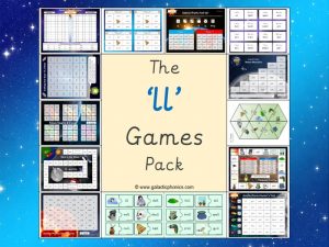 ll phonics games pack