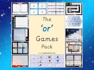 or phonics games pack