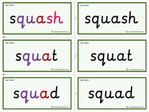 qua word cards