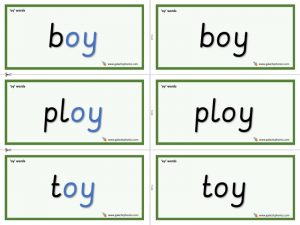 oy word cards