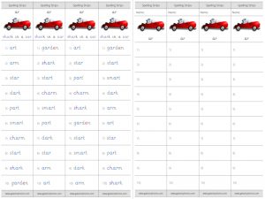 ar spelling strips