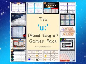 The Mixed 'long u' Games Pack