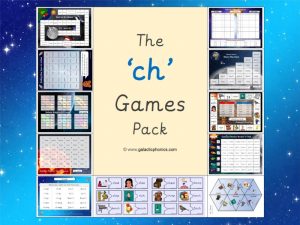 ch phonics games pack