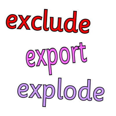 ex- prefix worksheets and resources
