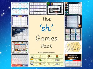 sh phonics games pack