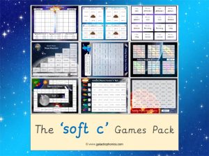 soft c phonics games pack