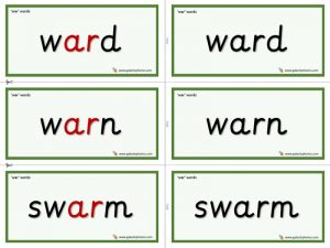 war word cards