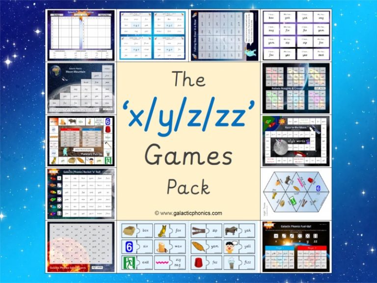 games packs - Galactic Phonics