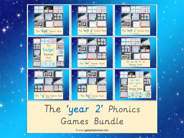 bundles - Galactic Phonics