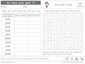 oo (short) read and spell worksheet (1)