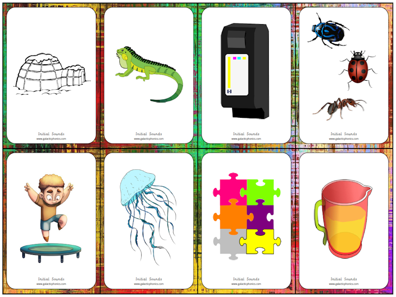 Letter Sounds - Galactic Phonics